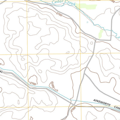 United States Geological Survey Brush Creek, NE (2011, 24000-Scale) digital map