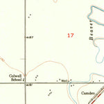 United States Geological Survey Brush East, CO (1951, 24000-Scale) digital map
