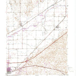 United States Geological Survey Brush East, CO (1971, 24000-Scale) digital map