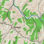 United States Geological Survey Brush Grove, KY (1953, 24000-Scale) digital map