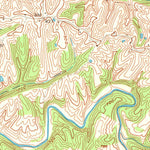 United States Geological Survey Brush Grove, KY (1972, 24000-Scale) digital map