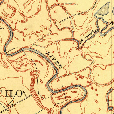 United States Geological Survey Brush Lake, CA (1915, 31680-Scale) digital map