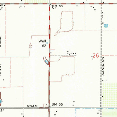 United States Geological Survey Brush Lake, CA (1969, 24000-Scale) digital map