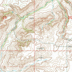 United States Geological Survey Brush Mountain, MT-ND (1974, 24000-Scale) digital map