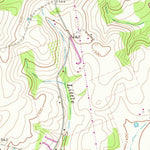 United States Geological Survey Brush Valley, PA (1963, 24000-Scale) digital map