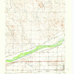 United States Geological Survey Brush West, CO (1951, 24000-Scale) digital map