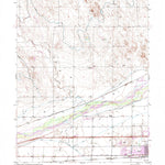 United States Geological Survey Brush West, CO (1971, 24000-Scale) digital map