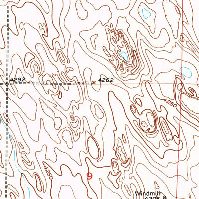 United States Geological Survey Brush West, CO (1971, 24000-Scale) digital map