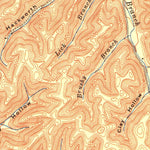 United States Geological Survey Brushart, KY (1950, 24000-Scale) digital map