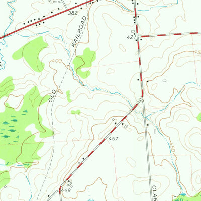 United States Geological Survey Brushton, NY (1964, 24000-Scale) digital map