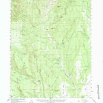 United States Geological Survey Brushy Basin Wash, UT (1957, 62500-Scale) digital map