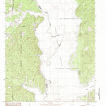 United States Geological Survey Brushy Creek, TX-LA (1984, 24000-Scale) digital map