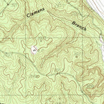 United States Geological Survey Brushy Creek, TX-LA (1984, 24000-Scale) digital map