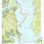 United States Geological Survey Brushy Creek, TX-LA (2003, 24000-Scale) digital map