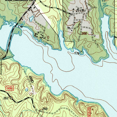 United States Geological Survey Brushy Creek, TX-LA (2003, 24000-Scale) digital map