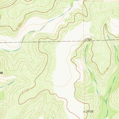 United States Geological Survey Brushy Draw, TX (1970, 24000-Scale) digital map