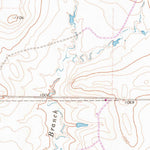 United States Geological Survey Brushy Mound, TX (1961, 24000-Scale) digital map