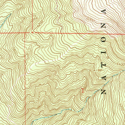 United States Geological Survey Brushy Mountain, CA (1966, 24000-Scale) digital map