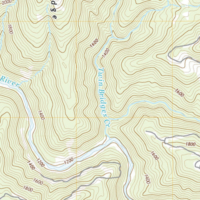 United States Geological Survey Brushy Mountain, CA (2021, 24000-Scale) digital map