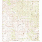 United States Geological Survey Brushy Mountain, NM (1990, 24000-Scale) digital map