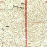 United States Geological Survey Brushy Mountain, NM (1999, 24000-Scale) digital map
