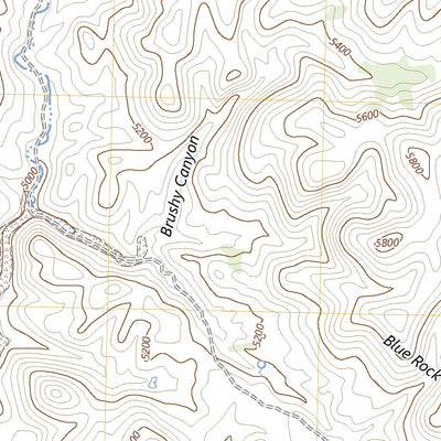 United States Geological Survey Brushy Mountain, NM (2023, 24000-Scale) digital map