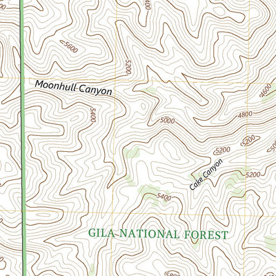 United States Geological Survey Brushy Mountain, NM (2023, 24000-Scale) digital map