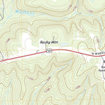 United States Geological Survey Brushy, OK (2022, 24000-Scale) digital map