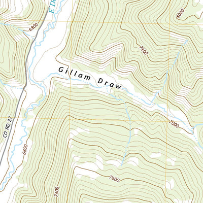 United States Geological Survey Brushy Point, CO (2022, 24000-Scale) digital map