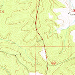 United States Geological Survey Brushyknob, MO (1973, 24000-Scale) digital map