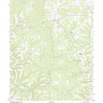 United States Geological Survey Brushyknob, MO (2012, 24000-Scale) digital map