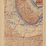 United States Geological Survey Brussels, IL-MO (1943, 62500-Scale) digital map
