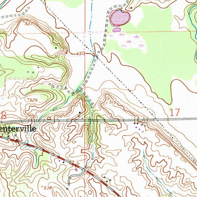 United States Geological Survey Brussels, IL-MO (1954, 24000-Scale) digital map