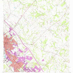 United States Geological Survey Bryan East, TX (1962, 24000-Scale) digital map