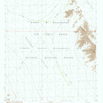 United States Geological Survey Bryan Mountains, AZ (1990, 24000-Scale) digital map