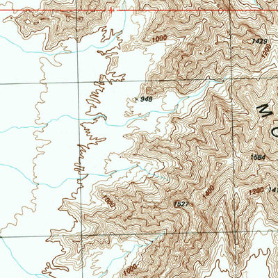 United States Geological Survey Bryan Mountains, AZ (1990, 24000-Scale) digital map