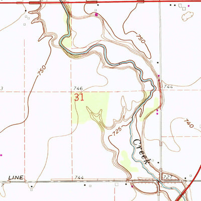 United States Geological Survey Bryan, OH (1960, 24000-Scale) digital map