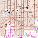 United States Geological Survey Bryan, OH (1960, 24000-Scale) digital map