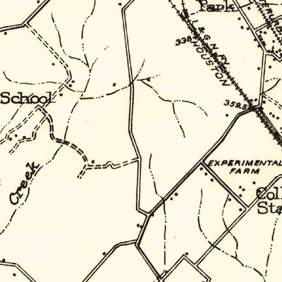 United States Geological Survey Bryan, TX (1956, 62500-Scale) digital map