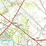 United States Geological Survey Bryan, TX (1993, 100000-Scale) digital map