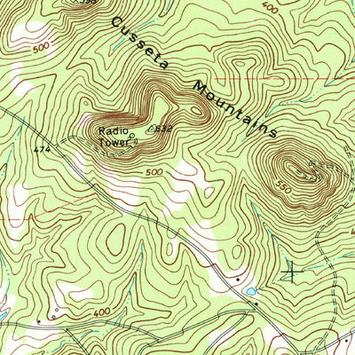 United States Geological Survey Bryans Mill, TX (1969, 24000-Scale) digital map