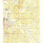 United States Geological Survey Bryant, AR (1944, 31680-Scale) digital map