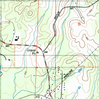 United States Geological Survey Bryant, AR (1994, 24000-Scale) digital map