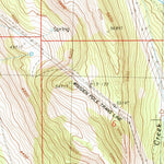 United States Geological Survey Bryant Mountain, OR (1988, 24000-Scale) digital map