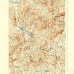 United States Geological Survey Bryant Pond, ME (1914, 62500-Scale) digital map