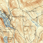 United States Geological Survey Bryant Pond, ME (1914, 62500-Scale) digital map