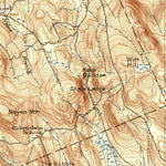 United States Geological Survey Bryant Pond, ME (1914, 62500-Scale) digital map
