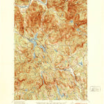 United States Geological Survey Bryant Pond, ME (1942, 62500-Scale) digital map