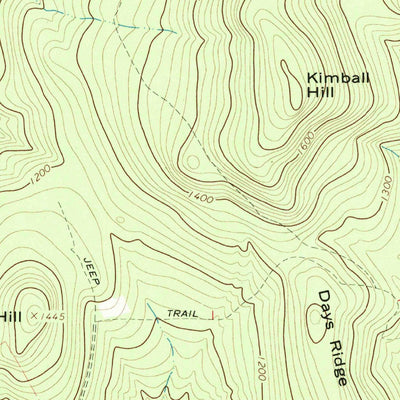 United States Geological Survey Bryant Pond, ME (1967, 24000-Scale) digital map