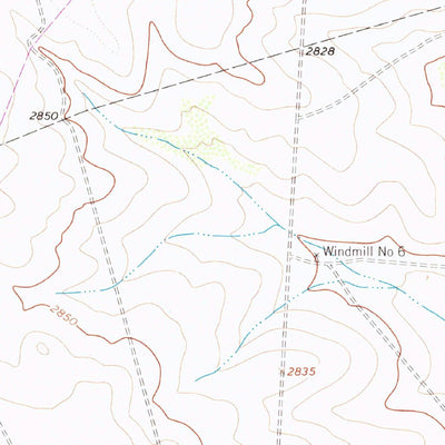 United States Geological Survey Bryant Ranch, TX (1964, 24000-Scale) digital map